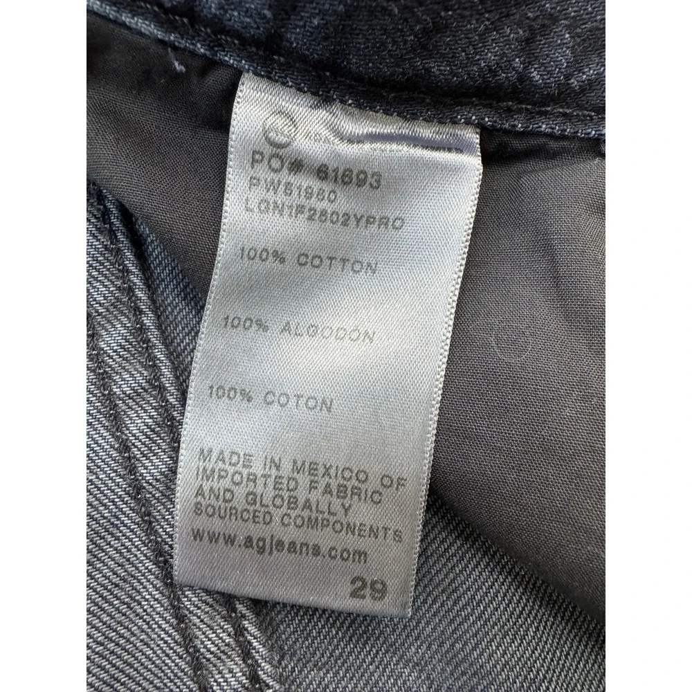 AG JEANS Hattie High Rise Barrel Jeans Japanese Fabric 29 Adriano Goldschmied